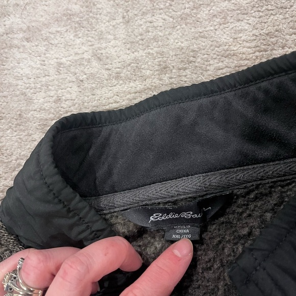 Eddie Bauer Men's Sweater Fleece Pullover | 1/4 Zip Pullover Sweatshirt XXL - Picture 3 of 7